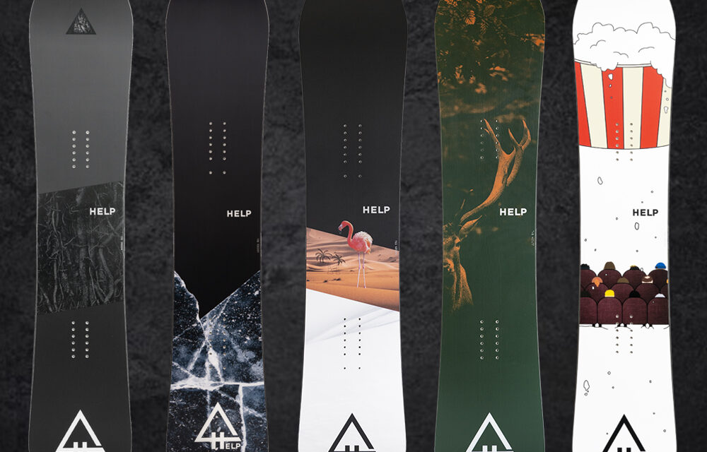 Help Snowboards, la marca de taules de surf de neu de Pirineu, llança la seva nova col·lecció