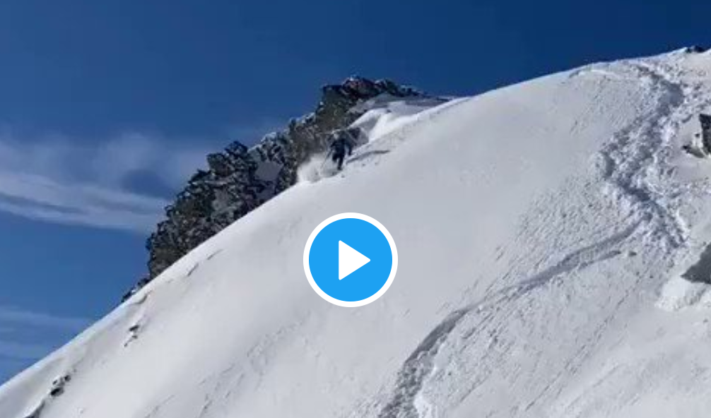 Vídeo de l’allau al pic Escalar, a la zona d’Astún