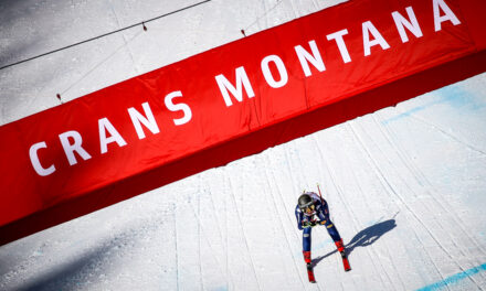 Les millors fotos del descens femení de Crans Montana (Suïssa)