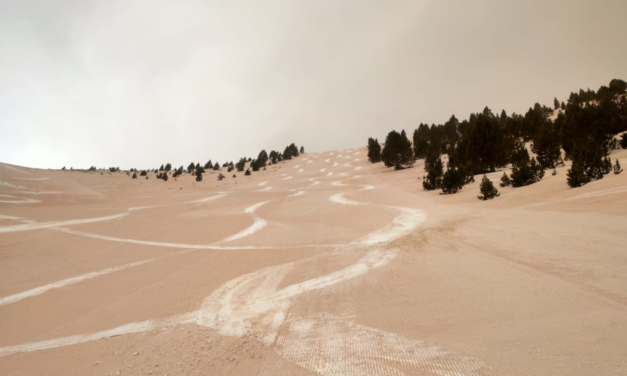 Les millor fotos de com la sorra del Sahara va cobrir les estacions d’esquí