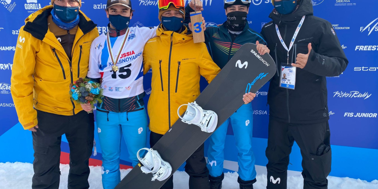 Bronze per Álvaro Romero en els Mundials Junior FIS d’snowboard cros a Krasnoyarsk (Rússia)