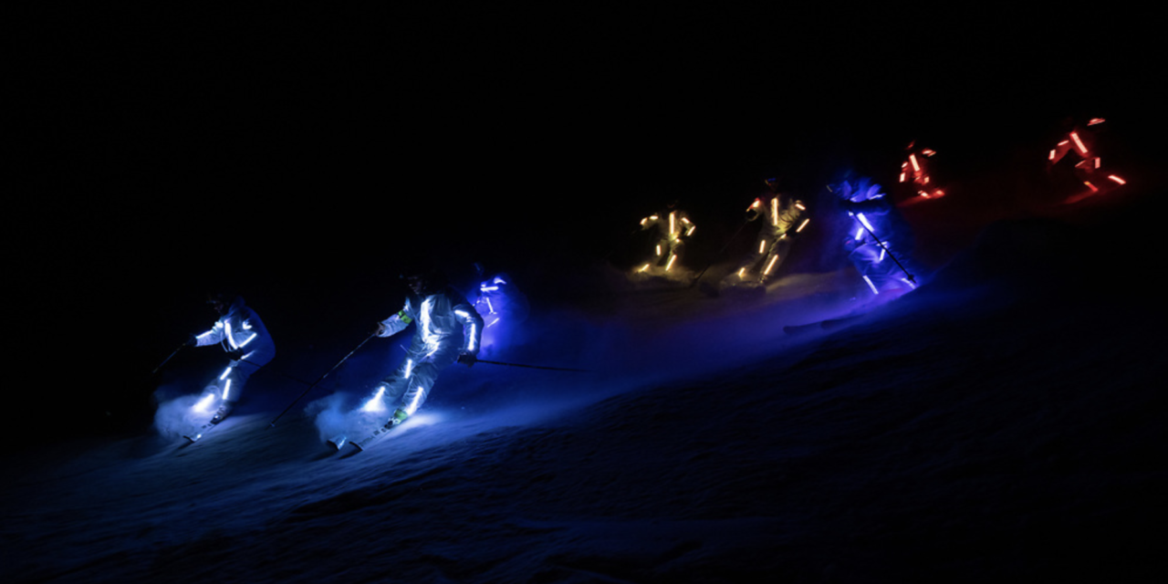 La mítica pista Avet de Soldeu s’omple de llum amb motiu de la candidatura dels Campionats del Món Andorra 2027