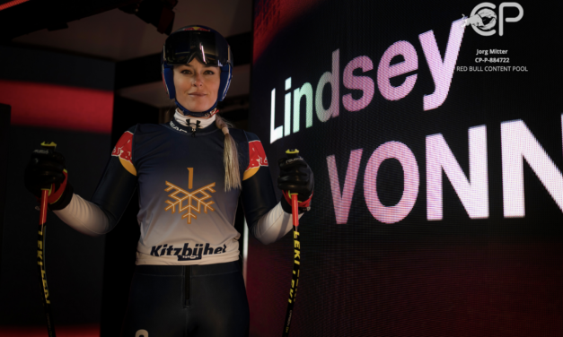 El descens de Lindsey Vonn a Kitzbühel en fotos