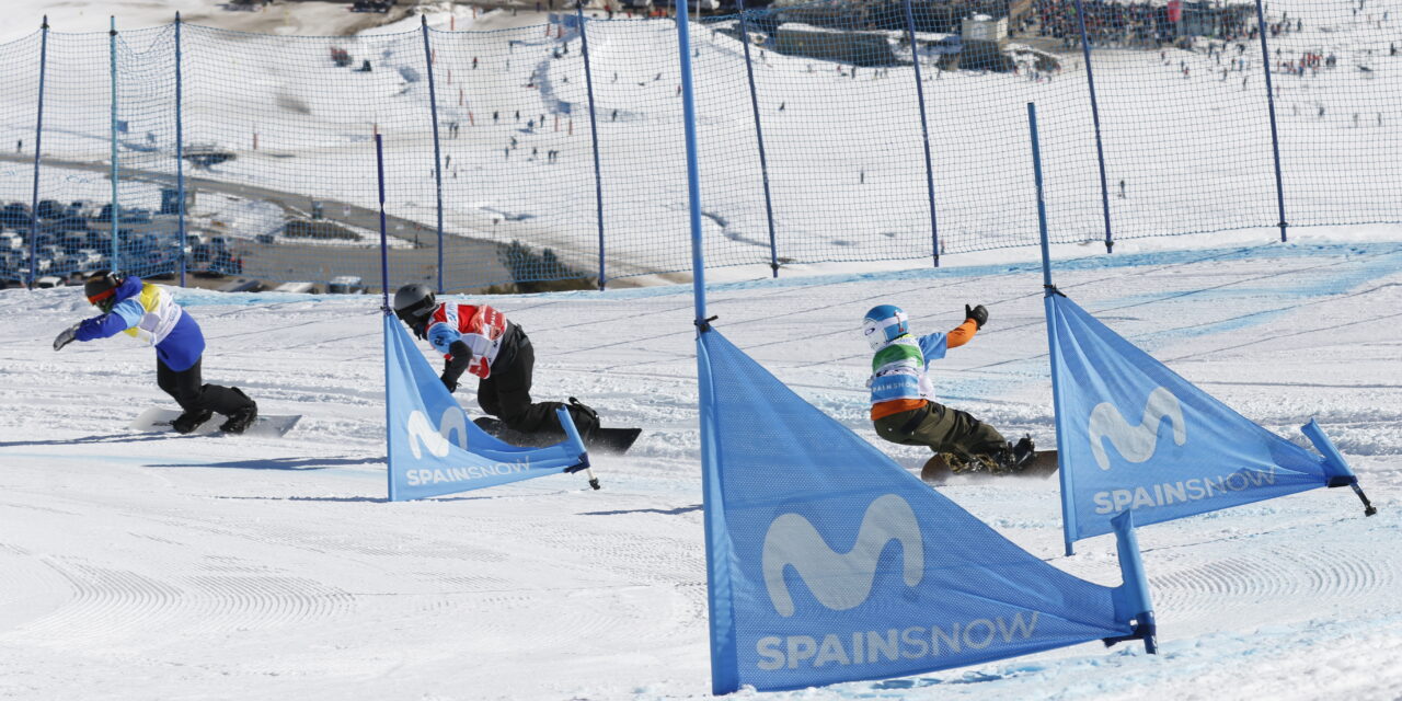 Les millors fotos de la Copa d’Espanya Movistar de Snowboardcross (SBX) a Baqueira Beret