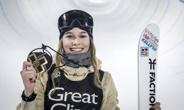 L’espectacular or de Kelly Sildaru al Superpipe del X Games d’Aspen en esquí