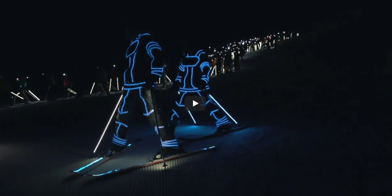 Així va ser l’e-tron Ski Night de Baqueira
