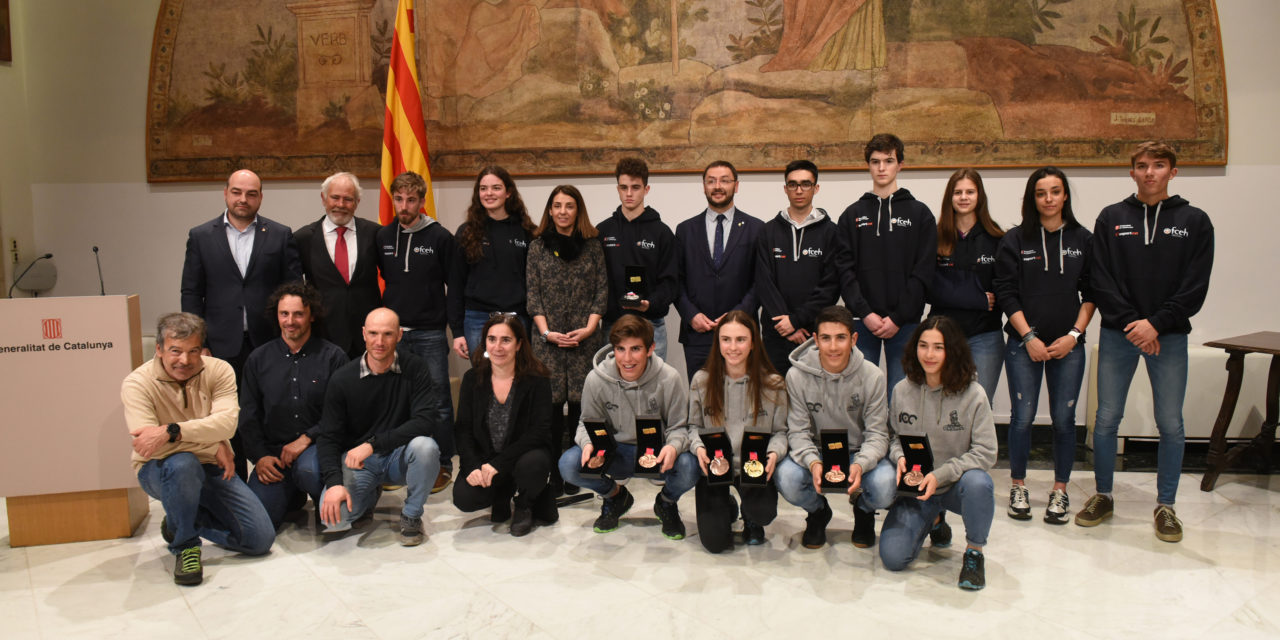 La Generalitat de Catalunya homenatja als esportistes olímpics catalans