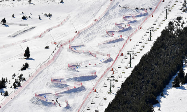 La Molina acull l’estrena mundial de la nova modalitat Dual Banked Slalom a la Copa del Món IPC de Parasnowboard