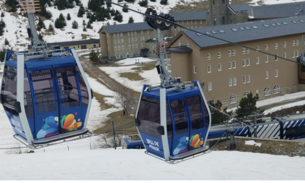 FGC recupera el servei del telecabina Coma del Clot de Vall de Núria, transformat ara en un telefèric i amb el doble de capacitat