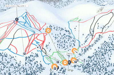 FGC estrena una nova versió dels mapes 3D de les seves estacions d’esquí i muntanya