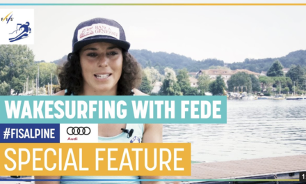 Una jornada de wakesurfing amb Federica Brignone