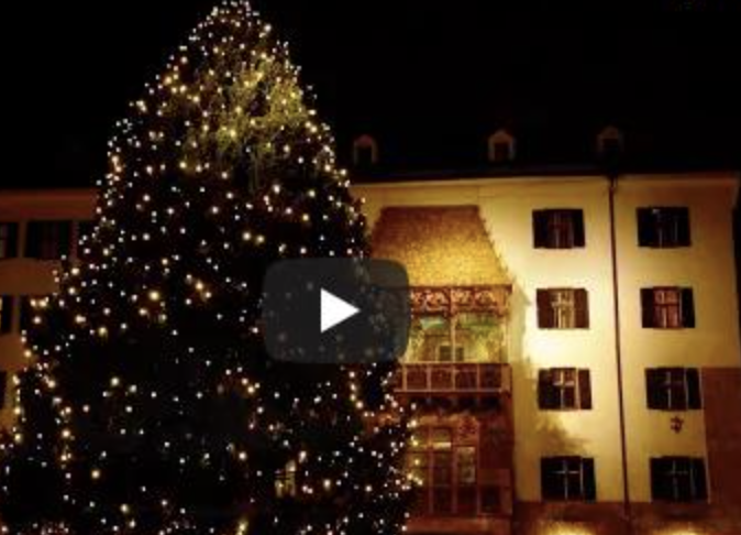 Frohe Weihnachten and Merry Christmas from Innsbruck!