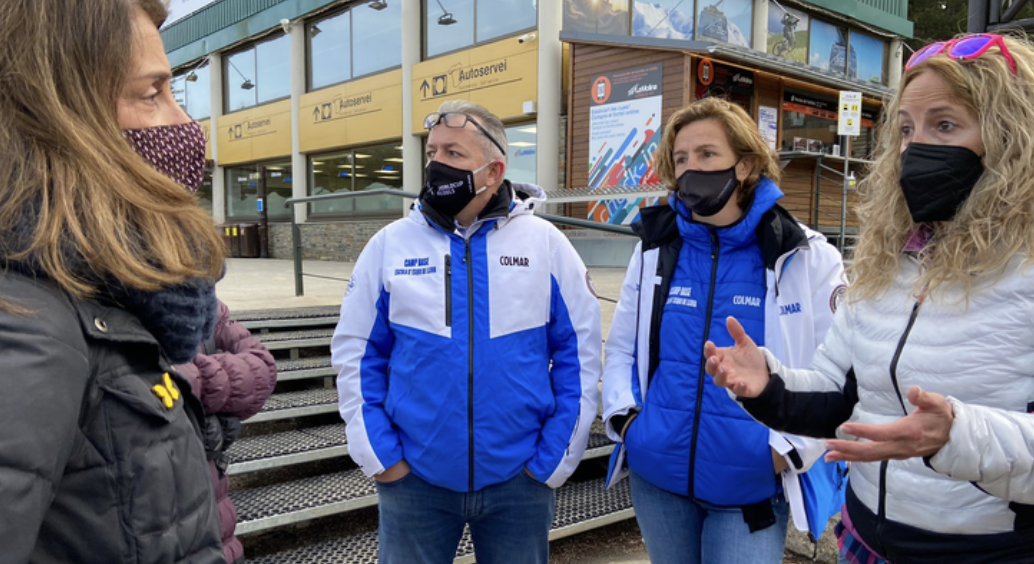 Budó celebra la represa del programa Esport Blanc Escolar a les estacions d’esquí catalanes