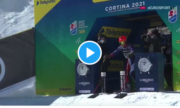 El SG d’Albert Ortega a la combinada dels Mundials de Cortina