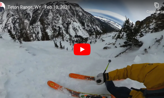 Teton Range, WY Report: A Really Rad Chute in Really Rough Snow