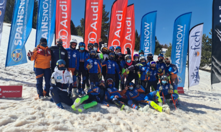 El Club Esquí Llívia (LLIVI) guanyador de la Copa Espanya Audi U16 / 14 d’esquí alpí a La Molina