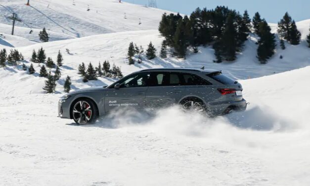 Audi arranca els seus cursos de conducció sobre neu, els Winter Audi driving experience