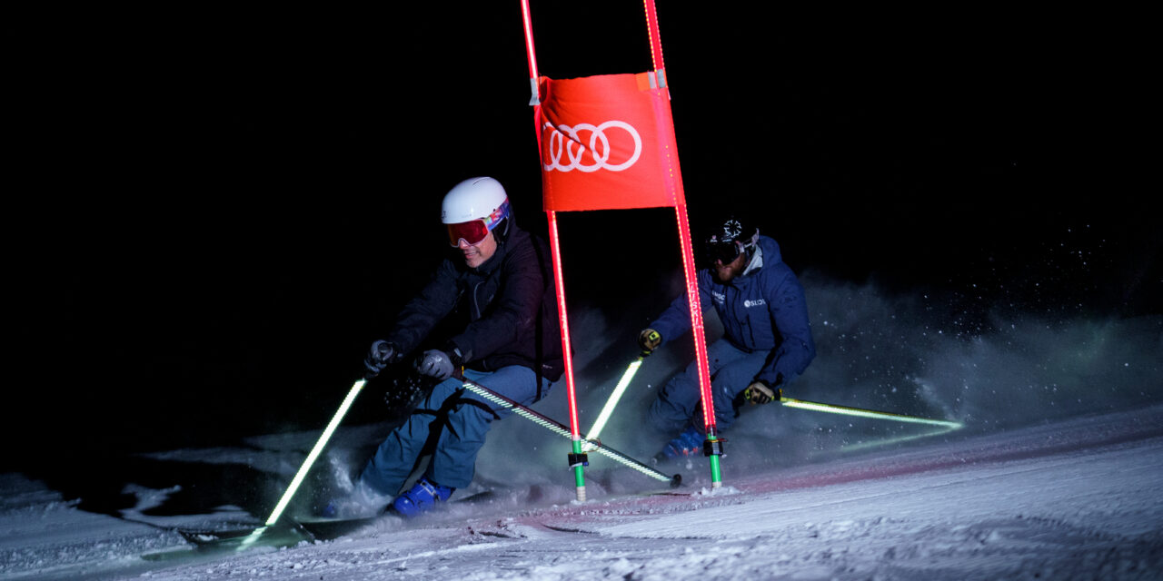La e-tron Ski Night vuelve a iluminar Baqueira Beret
