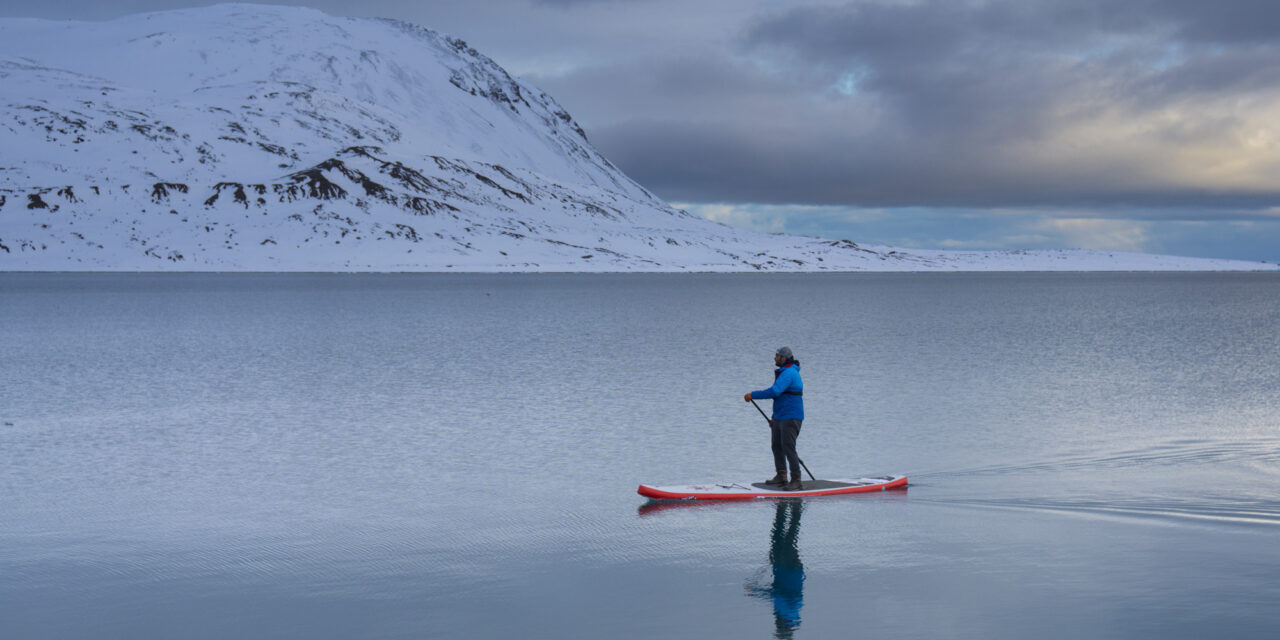Esquiant al nord del Cercle Polar Àrtic amb Travis Ganong