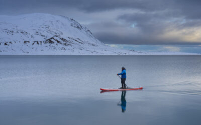 Esquiant al nord del Cercle Polar Àrtic amb Travis Ganong