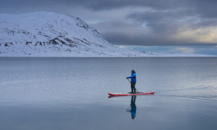 Esquiant al nord del Cercle Polar Àrtic amb Travis Ganong