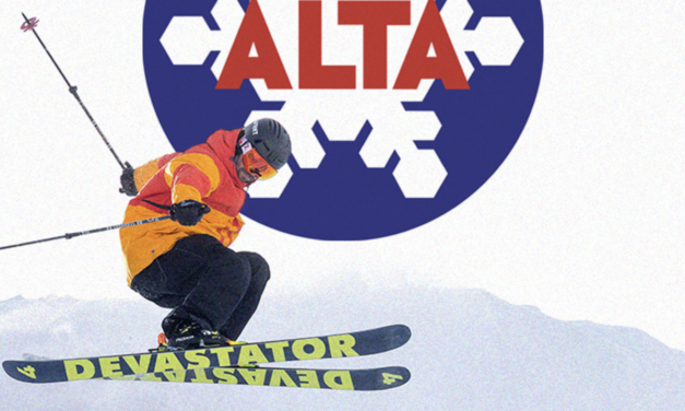 One Day at Alta, Utah,  4FRNT skis
