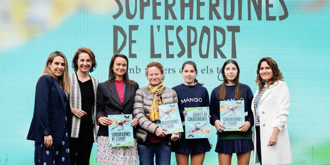 Consellera Vilagrà: “Superheroïnes de l’esport és un llibre imprescindible per generar referents femenins”