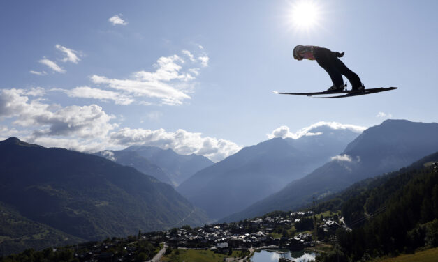 Les millors fotos de la Copa del Món de Salts d’estiu a Courchevel