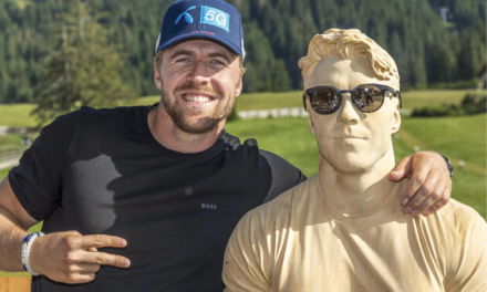 Aleksander Aamodt Kilde homenatjat als Dolomites
