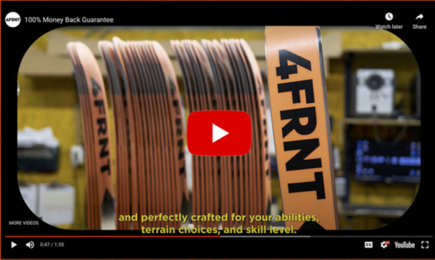 4FRNT Skis: 100% Money Back Guarantee