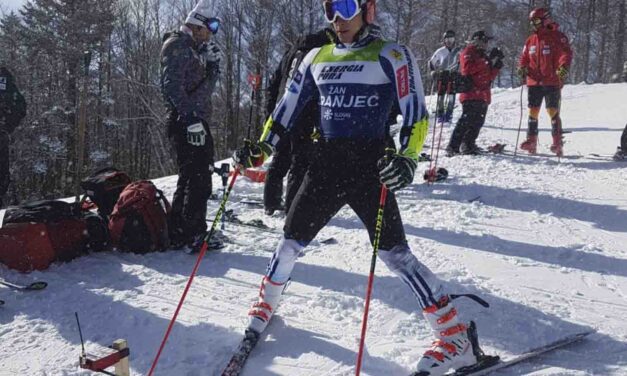 El medallista olímpic Žan Kranjec ultima la posada a punt