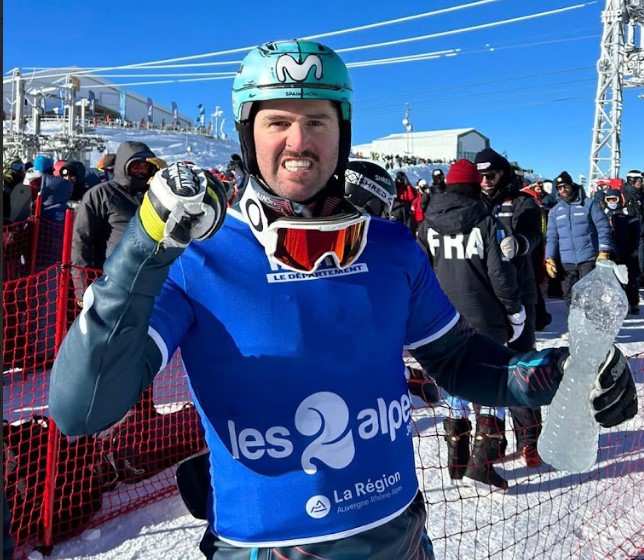 Lucas Eguibar, tercer a la Copa del Món SBX de Les Deux Alpes