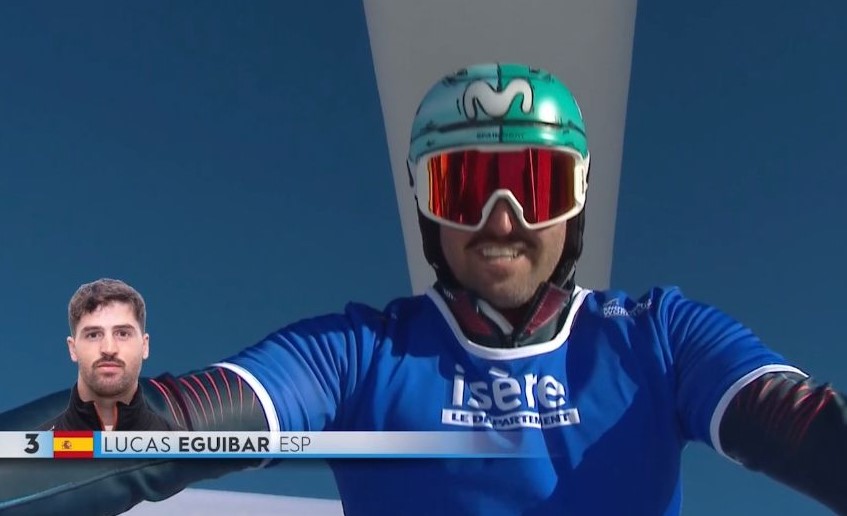 Vídeo: Lucas Eguibar, tercer a la Copa del Món SBX de Les Deux Alps