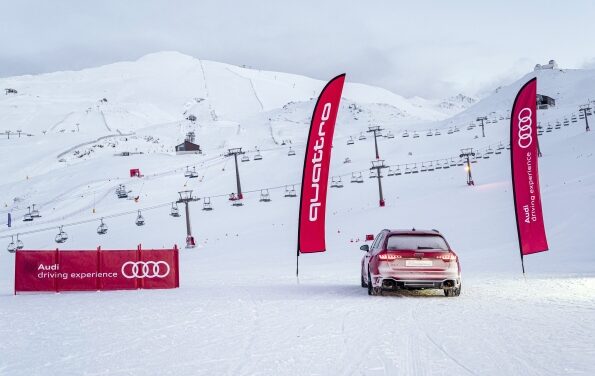 Audi t’ensenya a conduir amb neu i gel als cursos Winter Audi driving experience