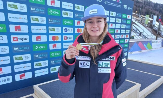 L’andorrana Gina del Rio, campiona del món júnior en sprint d’esquí de fons