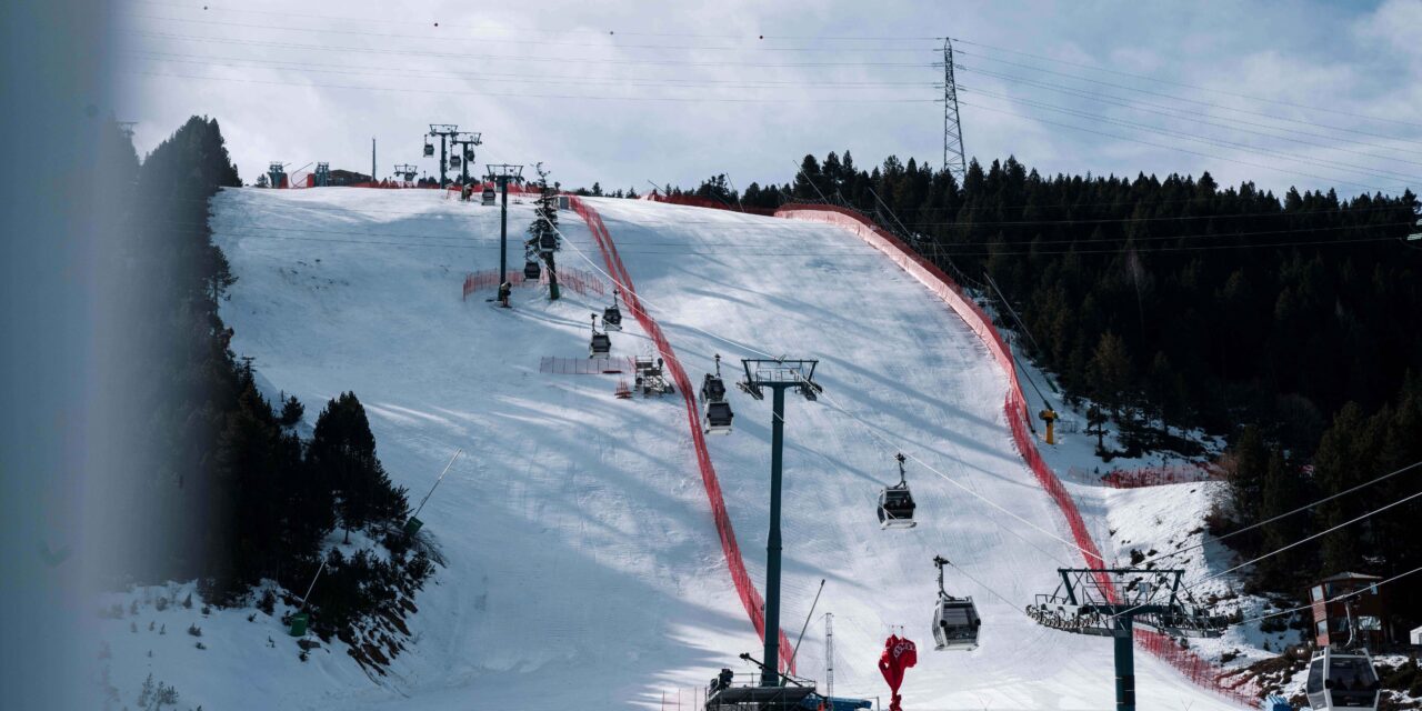 La pista Avet, a punt per acollir les millors esquiadores del món