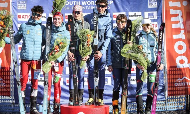 Laia Sellés or i plata a la Copa del Món Junior a Bormio.