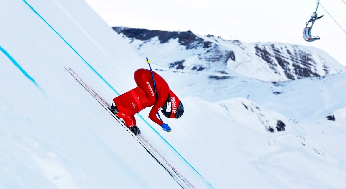 Marta Visa polvoritza el Rècord Espanya esquiant a 214,617 km/h