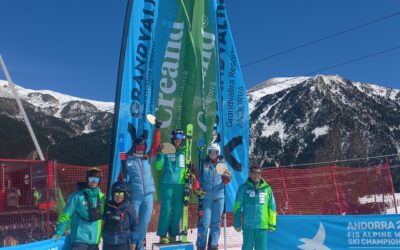 Carla Mijares i Xavier Cornella, campions d’Andorra de gegant