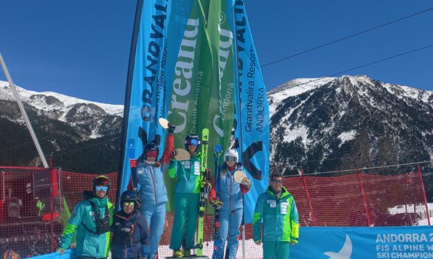 Carla Mijares i Xavier Cornella, campions d’Andorra de gegant