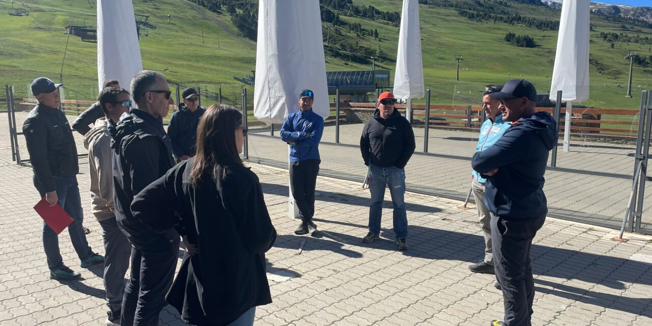 Visita tècnica de la FIS a la pista de Copa d’Europa de Baqueira Beret