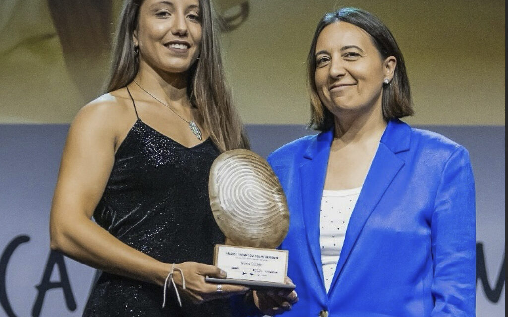 Núria Castán, premiada al Trofeu Campions amb Valors de Mundo Deportivo