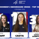 El vídeo del triomf de Lea Casta a l’Snowboard Cross a Cervinia