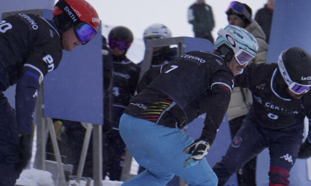 Lucas Eguibar i Álvaro Romero al top 10 a Copa del Món de SBX de Cervinia (ITA)