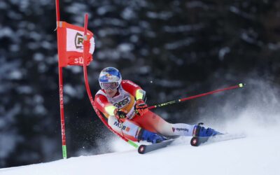 La gran salvada de Marco Odermatt al descens de Bormio