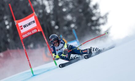 Triomf de Sara Hector al gegant de  Kranjska Gora