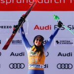 Sofia Goggia vola al descens de Cortina