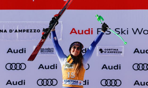 Sofia Goggia vola al descens de Cortina