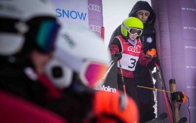 Més de 150 joves esquiadors protagonitzen l’Audi quattro Cup de La Molina