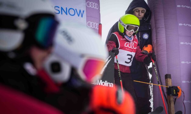 Més de 150 joves esquiadors protagonitzen l’Audi quattro Cup de La Molina